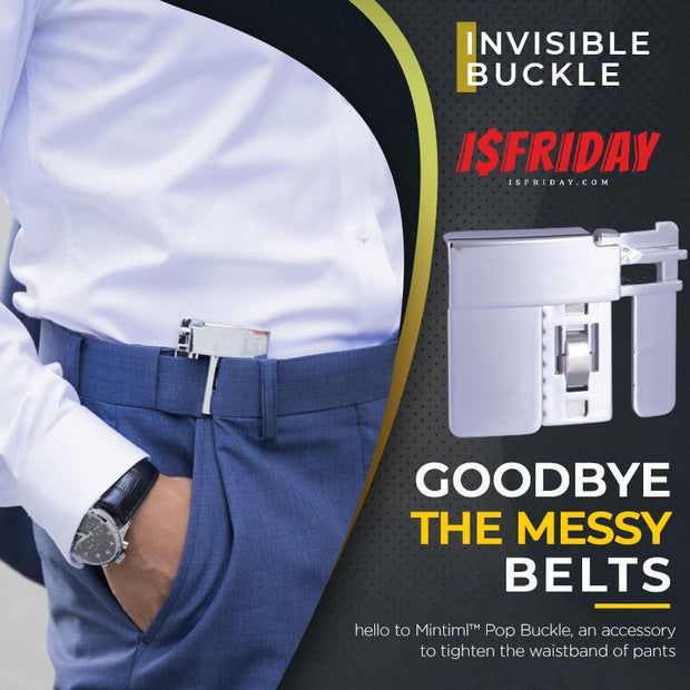Invisible Buckle for both formal suiting and casual pants