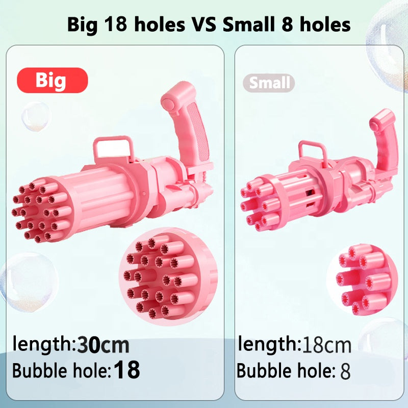 Kids Gatling Bubble Gun