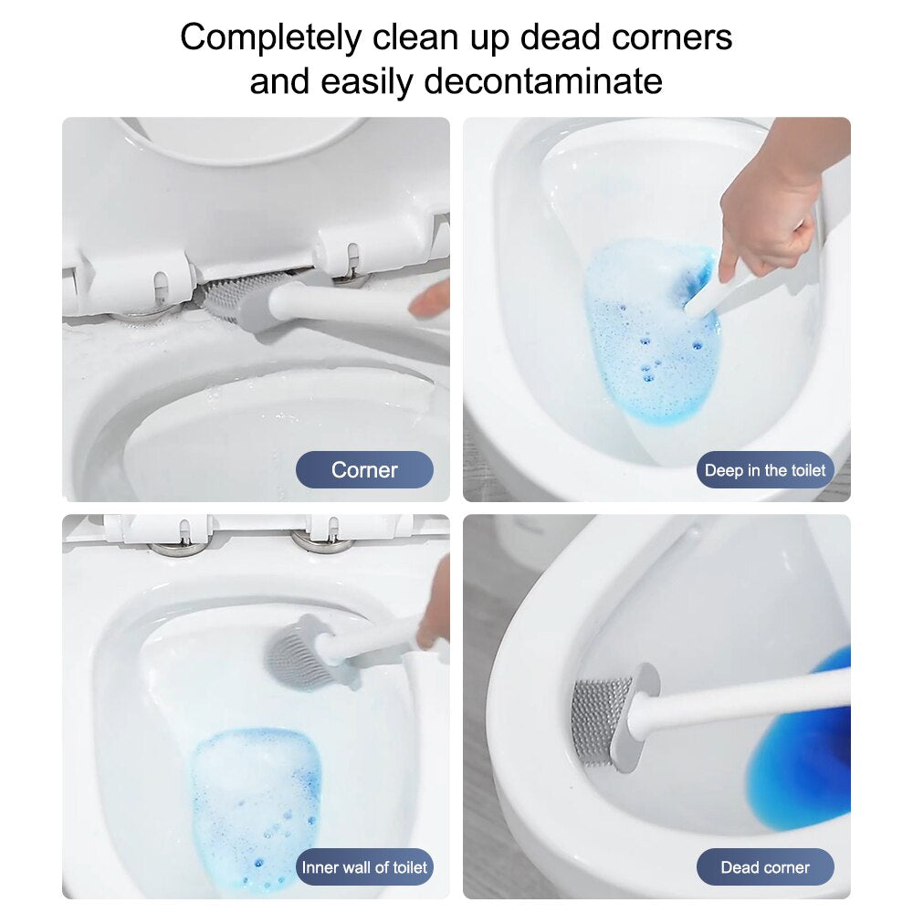 Silicone Cleaning Brush for toilets