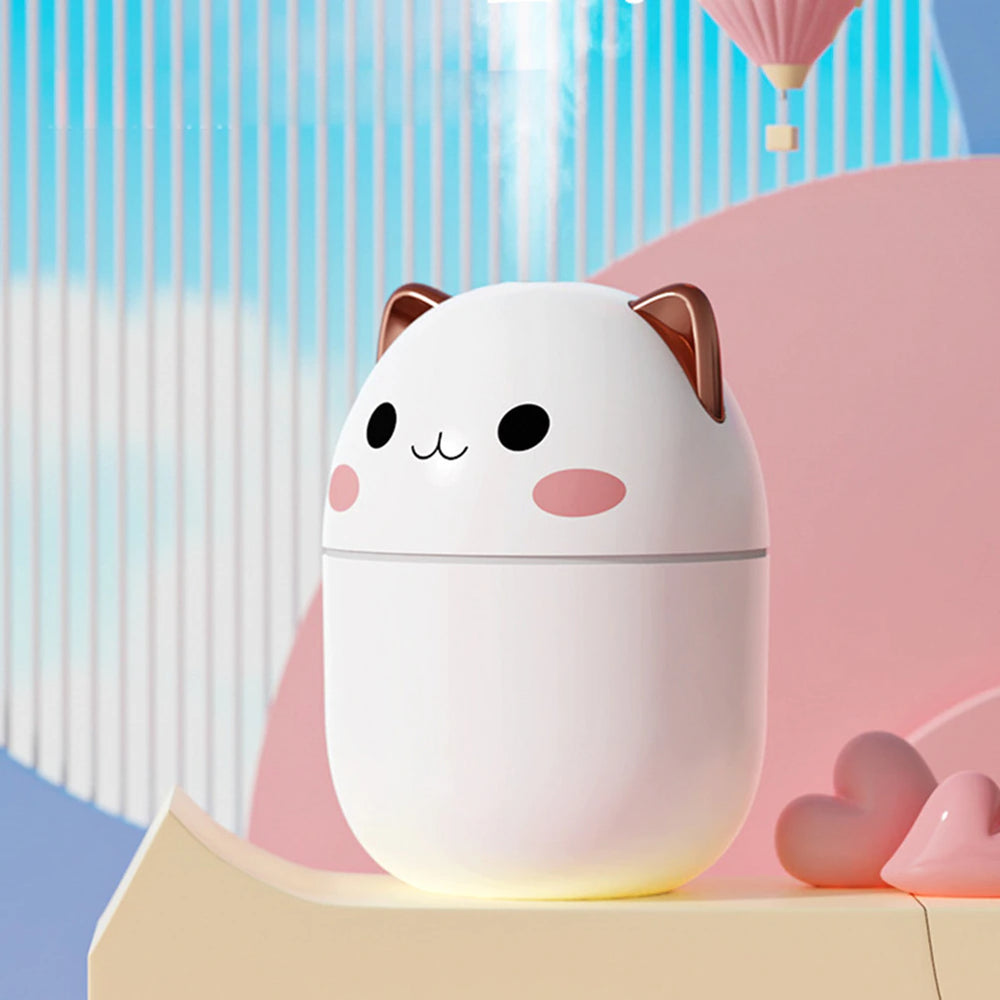 KITTY SHAPED SPRAY MIST HUMIDIFIER FOR ROOMS