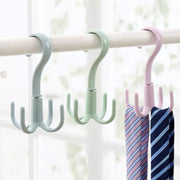 Space Saving Rotated Hanger Hooks