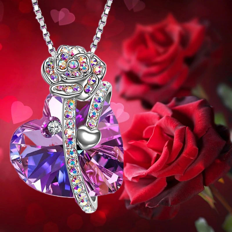 Love and Rose Necklaces