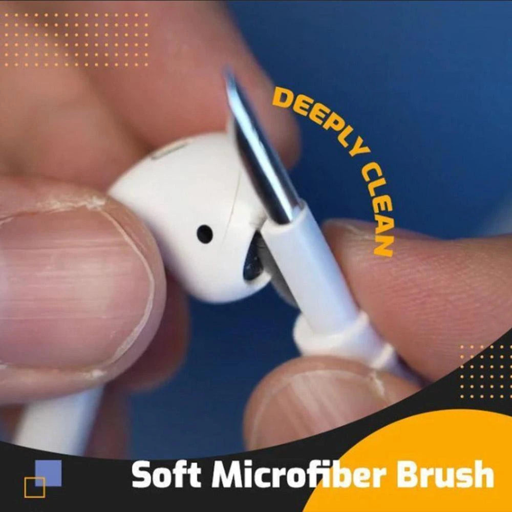 Multi 5 In 1 Headset Headphone Earphone Earbuds Cleaner Cleaning Pen Kit