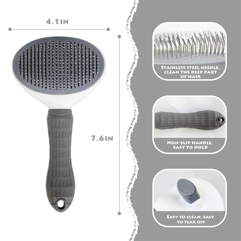 Pet Dog Hair Brush and Cat Comb Grooming Brush