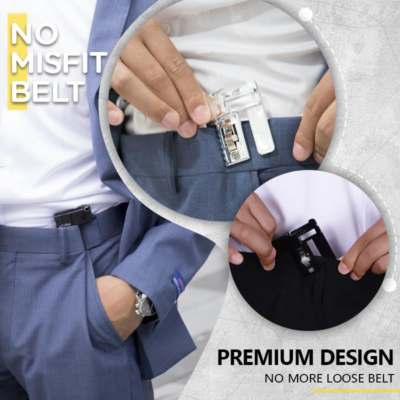 Invisible Buckle for both formal suiting and casual pants