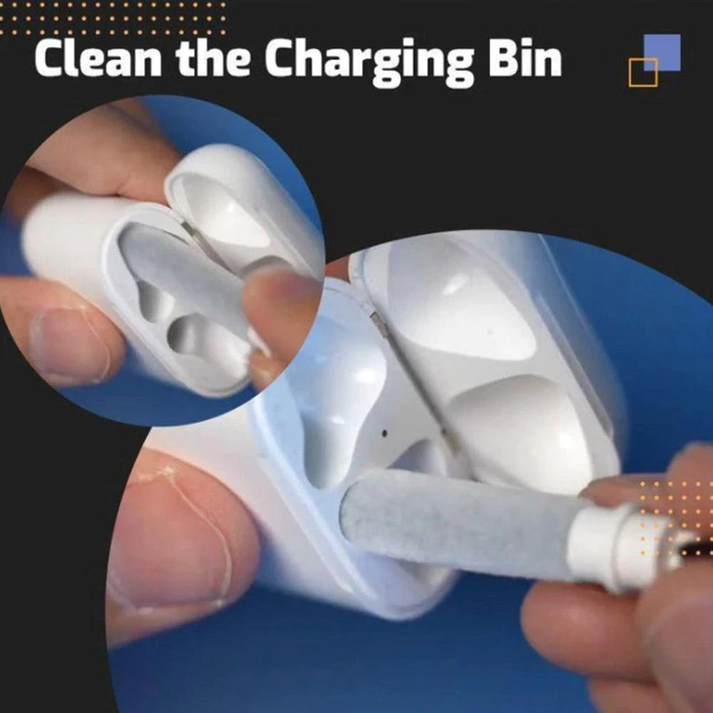 Multi 5 In 1 Headset Headphone Earphone Earbuds Cleaner Cleaning Pen Kit