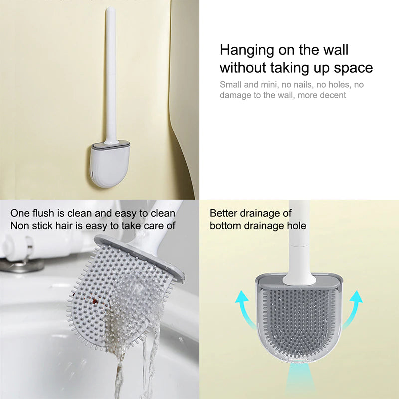 Silicone Cleaning Brush for toilets