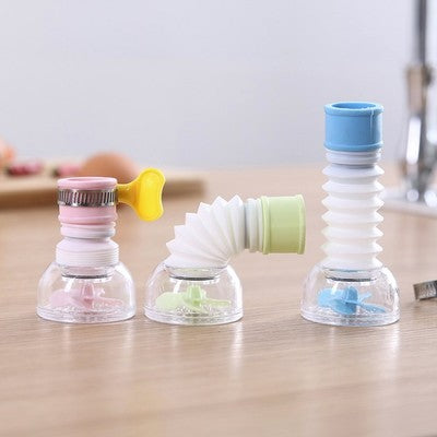 360 Rotating Adjustable Faucet Anti-splash Water-saving Valve Filter Tap