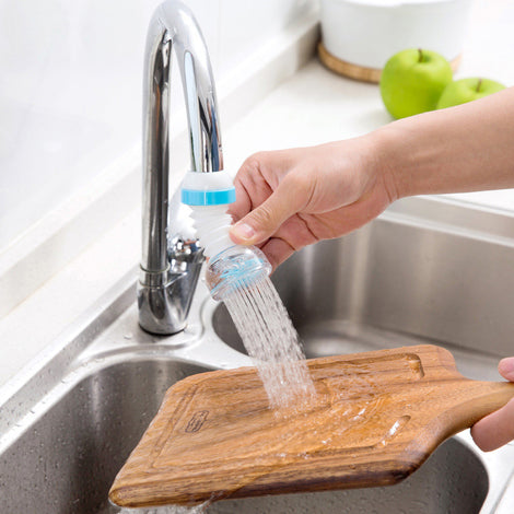 360 Rotating Adjustable Faucet Anti-splash Water-saving Valve Filter Tap