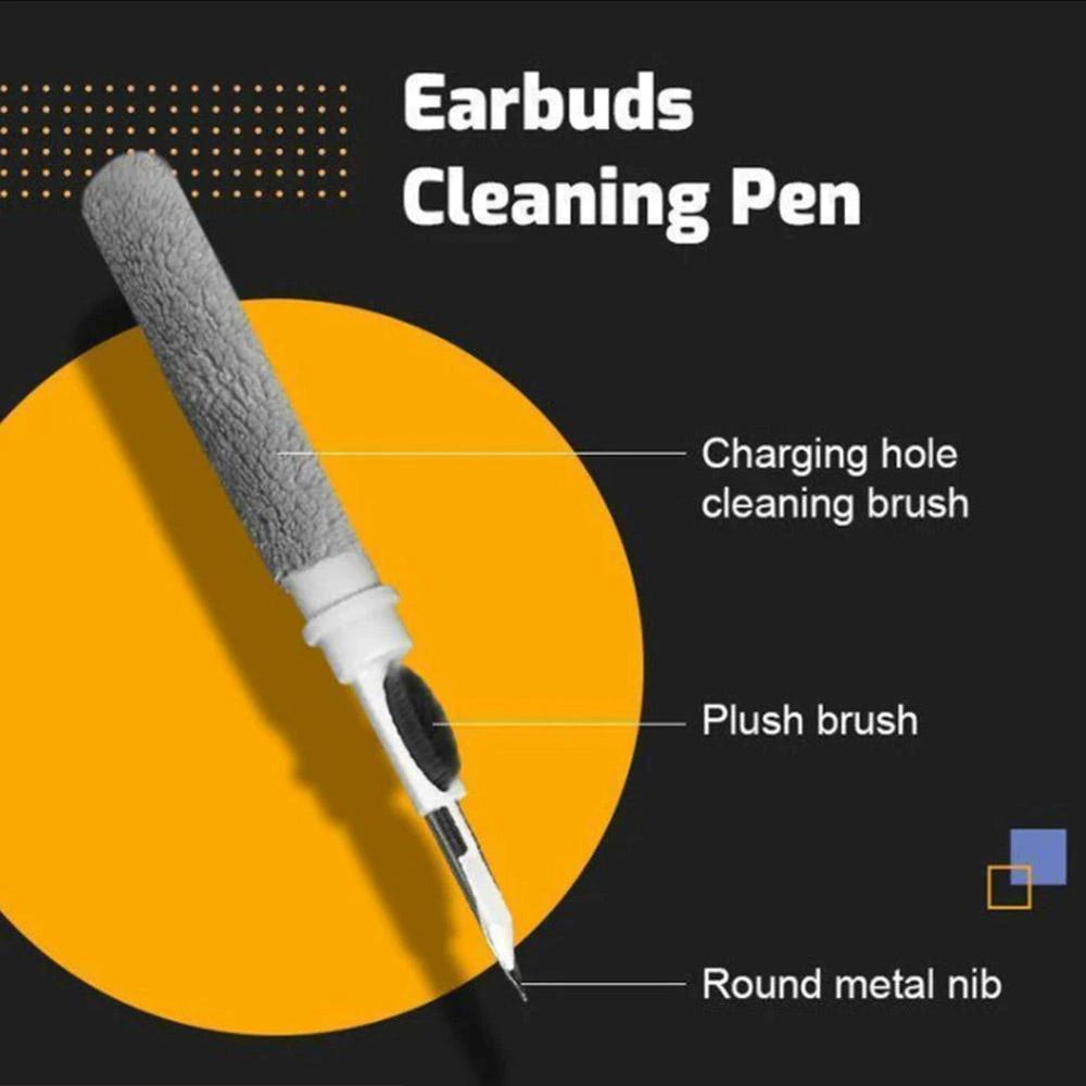 Multi 5 In 1 Headset Headphone Earphone Earbuds Cleaner Cleaning Pen Kit