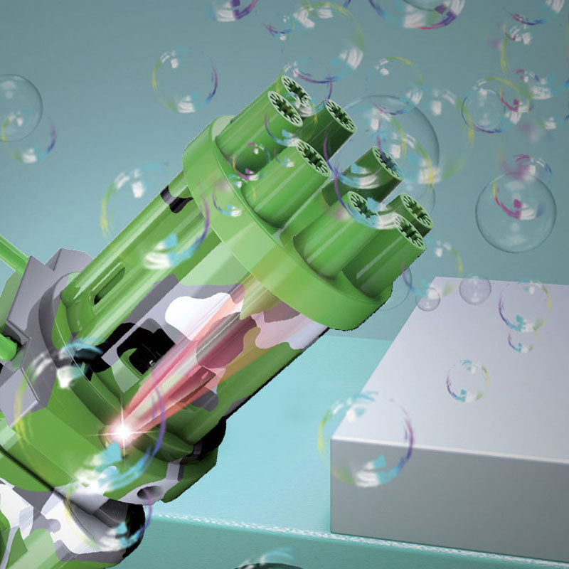 Kids Gatling Bubble Gun